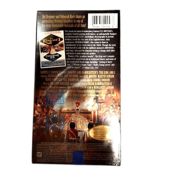 The King and I VHS 1956 Movie Musical New Sealed Watermark Yul Brenner - Picture 2 of 3